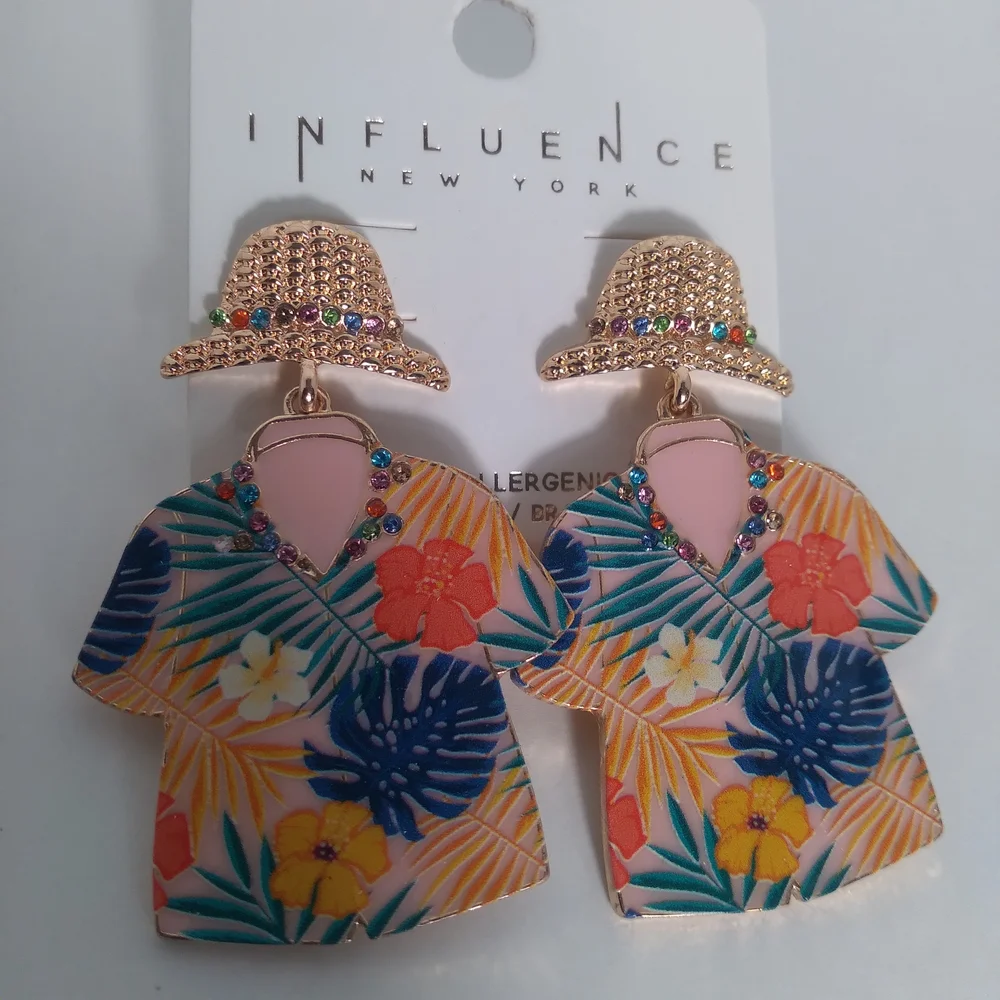 INFLUENCE NEW YORK Tropical Earrings Set